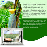 Rice Yellow Stem Borer YSB Lure with Funnel Trap - Utkarsh Agrochem Pvt ltd. 