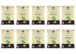 Trichoderma Viride 1.5% W.P.: 2 x 10^6 CFU/gm min. Bio Fungicide for Plants, Crops and Home Gardening - Trichoz-P - Utkarsh Agrochem Pvt ltd. 