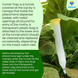 Oriental Leaf Worm Lure with Funnel Trap - Utkarsh Agrochem Pvt ltd. 