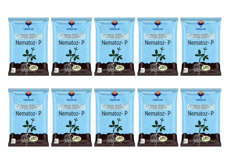 Verticillium Chlamydosporium | Pochonia Chlamydosporia 1.0% W.P 2 x 10^6 CFU/gm min. Bio Nematicides for Plants, Crops and Home Gardening - Nematoz-P - Utkarsh Agrochem Pvt ltd. 