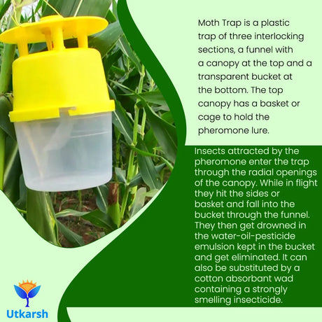 Moth Trap (All Flying Moths) - Utkarsh Agrochem Pvt ltd. 