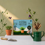 Utkarsh 5-in-1 Soil Less Potting Mixture- Makes 10Kg Fluffy Soil for Plants Home Garden | 3.75 Kg Dry Items- Cocopeat, Vermiculite, Neem Khad, Organic Compost & Perlite - Potting Soil Mix for Plants
