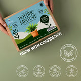Utkarsh 5-in-1 Soil Less Potting Mixture- Makes 10Kg Fluffy Soil for Plants Home Garden | 3.75 Kg Dry Items- Cocopeat, Vermiculite, Neem Khad, Organic Compost & Perlite - Potting Soil Mix for Plants
