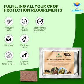 Rhinoceros Beetle Lure - Utkarsh Agrochem Pvt ltd. 
