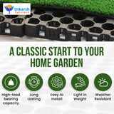 Garden Drainage Cell Mats (Thickness: 20 mm) Terrace, Kitchen, Indoor-Outdoor| Heavy-Duty, Highly Durable Polypropylene Water Drainage Mat - Utkarsh Agrochem Pvt ltd. 