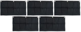 400 GSM Dark Grey Hanging Geotextile Growbag with 8 Roomy Pockets - Utkarsh Agrochem Pvt ltd. 