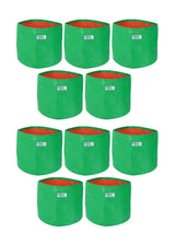 200 GSM Green HDPE Grow Bags- 9 X 9 Inch - Utkarsh Agrochem Pvt ltd. 