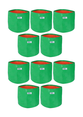 200 GSM Green HDPE Grow Bags- 9 X 9 Inch - Utkarsh Agrochem Pvt ltd. 