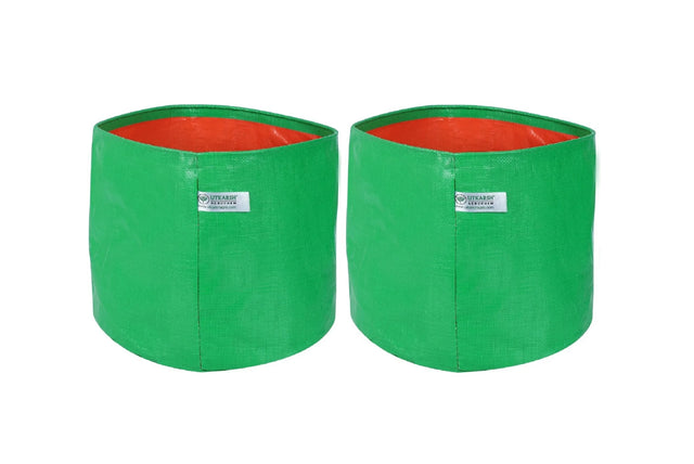 200 GSM Green HDPE Grow Bags- 9 X 9 Inch - Utkarsh Agrochem Pvt ltd. 