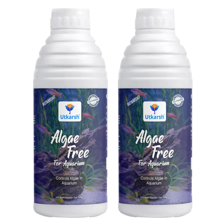 Algae Free for Aquarium Tank | Algae Cleaner, Liquid Algae Scraper for Fish Tank and Algae Remover - Utkarsh Agrochem Pvt ltd. 