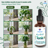Aqua Plant Tonic - 50 ml, Liquid Fertilizer for Plants Growing in Water | Premium Plant Food & Growth Booster for Lucky Bamboo, Aquatic and Money Plants, Pack of 1