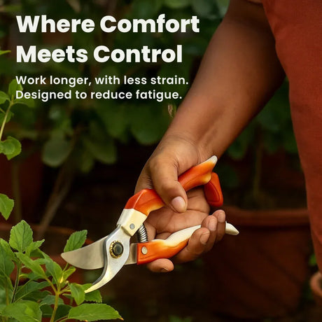 Assorted Hand Pruner Cutter - 1 Pc (Steel Blades) | Heavy Duty Gardening Cutter Tool | Plant Cutter for Home Garden, Wood Branch Trimmer, Sturdy Stem Scissors, Grass Cutting Accessory - Utkarsh Agrochem Pvt ltd. 