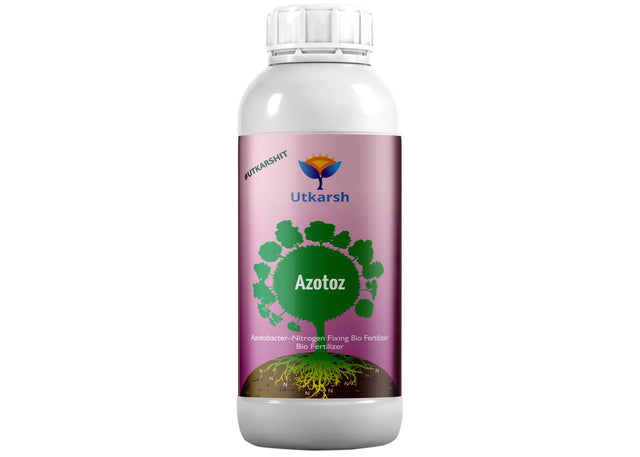 Azotobacter - Nitrogen Fixing Microbes, Liquid Bio Fertilizer for Plants Growth, Increases Soil Structure & Fertility, Yields & Nutrient uptake | Azotoz - Utkarsh Agrochem Pvt ltd. 