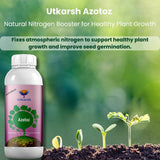 Azotobacter - Nitrogen Fixing Microbes, Liquid Bio Fertilizer for Plants Growth, Increases Soil Structure & Fertility, Yields & Nutrient uptake | Azotoz
