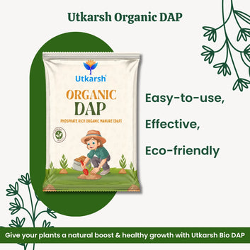 Organic DAP Fertilizer for Plants, Home & Garden - 100% Water Soluble Granules, Bio DAP Fertilizers & Manure for Plants Growth | Improves Flowering, Fruiting & Vegetables