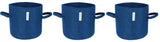 400 GSM Geotextile Fabric Growbags- Blue, Pack of 3 - Utkarsh Agrochem Pvt ltd. 