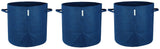 400 GSM Geotextile Fabric Growbags- Blue, Pack of 3 - Utkarsh Agrochem Pvt ltd. 