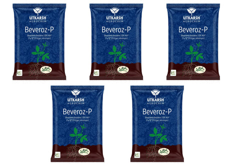 Beauveria Bassiana 1.15% W.P. 1 x 10^8 CFU/gm min. Bio Insecticides for Plants, Crops and Home Gardening - Beveroz-P - Utkarsh Agrochem Pvt ltd. 