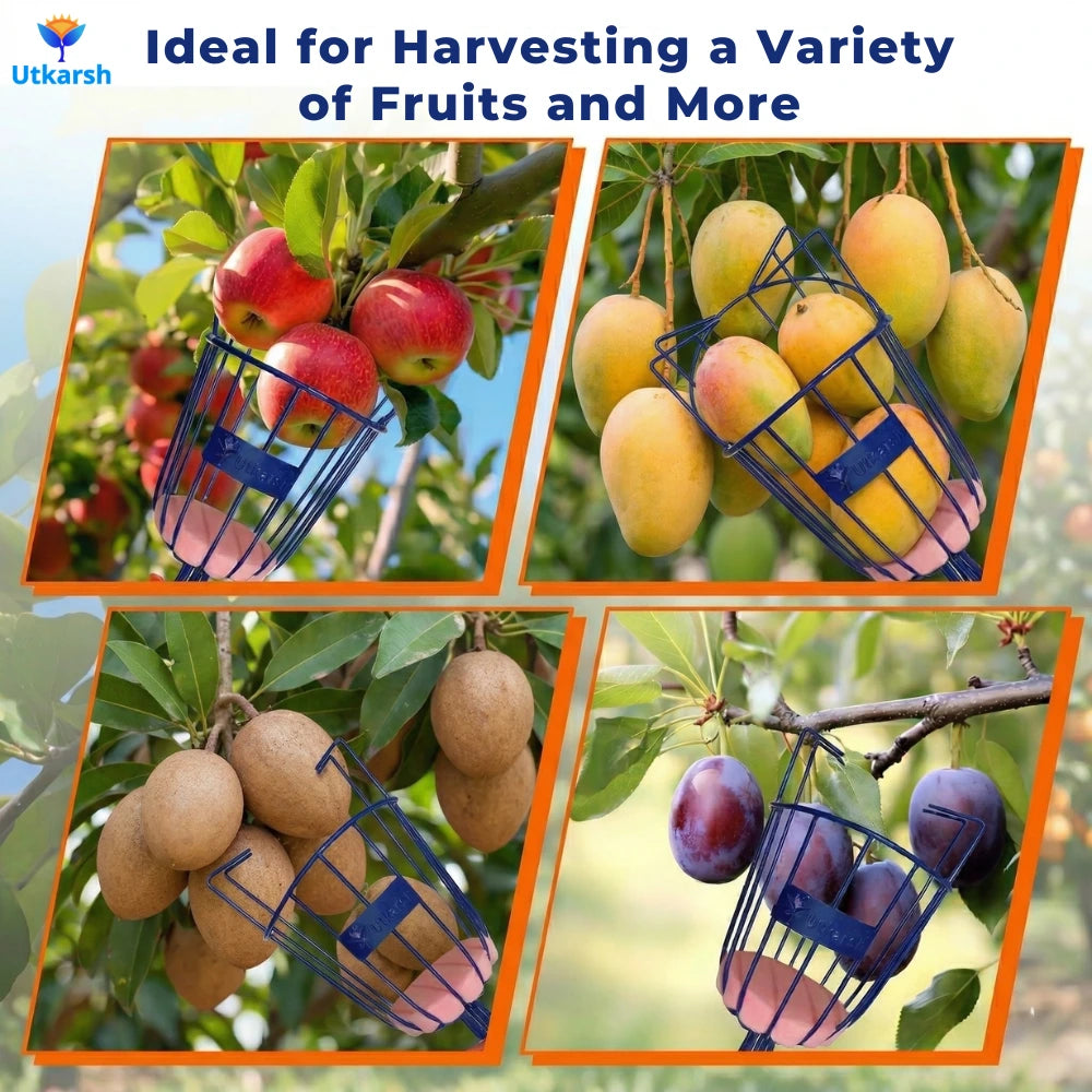 Big Fruit Picker Basket- 1 PC