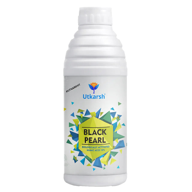 Black Pearl – L (Biologically Activated Humic Acid 12%) Biostimulant - Utkarsh Agrochem Pvt ltd. 