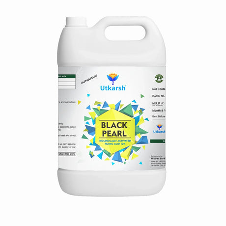 Black Pearl – L (Biologically Activated Humic Acid 12%) Biostimulant - Utkarsh Agrochem Pvt ltd. 