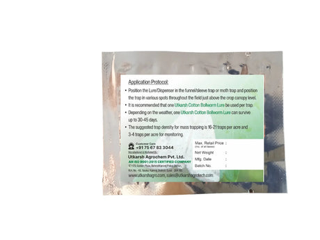 Cotton Bollworm Lure - Utkarsh Agrochem Pvt ltd. 