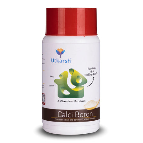 Calci Boron - EDTA Chelated Calcium & Boron Mix (100 % Water Soluble Chemical for Foliar Spray) - Utkarsh Agrochem Pvt ltd. 