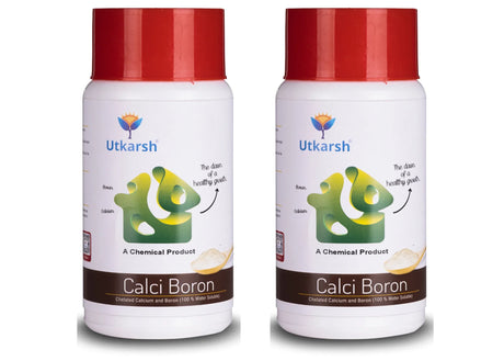 Calci Boron - EDTA Chelated Calcium & Boron Mix (100 % Water Soluble Chemical for Foliar Spray) - Utkarsh Agrochem Pvt ltd. 
