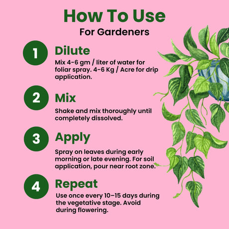 Calcium Nitrate Fertilizer for Plants Home Garden | 100% Water Soluble Foliar Spray Nutrition, Promotes & Boosts Healthy Flower and Fruit Growth - 25 Kg Bag - Utkarsh Agrochem Pvt ltd. 