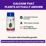 Calcium - 9% EDTA Chelated Micronutrient, 100% Water Soluble Fertilizers for Plants, Enhances Shelf Life of Fruits, Corrects & Prevents Calcium Deficiency | CaLong - Utkarsh Agrochem Pvt ltd. 