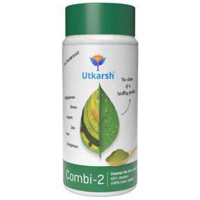 Combi - 2 (EDTA Chelated Fertilizers, Mix Micronutrient) Prevents Mix Crop Deficiencies, Keeps Plants/Home Garden Healthy, Improves Crop Yield & Quality - Utkarsh Agrochem Pvt ltd. 