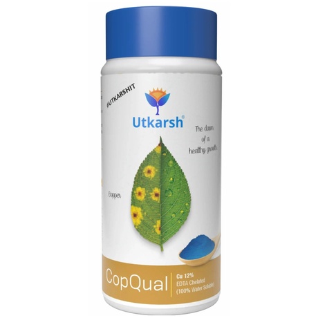 Copqual 1 kg copper fertilizer for plant disease resistance
