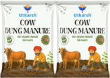 Cow Dung Manure for Plants, Nursery and Home Garden, Organic Fertilizer - Utkarsh Agrochem Pvt ltd. 