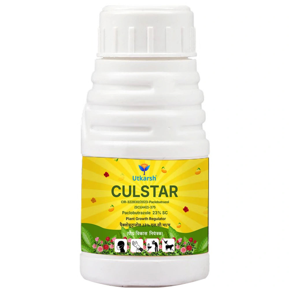 CulStar - Paclobutrazol 23% SC Plant Growth Regulator | Controls Tree Vigor & Enhances Flowering | Improves Yield & Fruit Quality