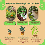 Organic DAP Fertilizer for Plants, Home & Garden - 100% Water Soluble Granules, Bio DAP Fertilizers & Manure for Plants Growth | Improves Flowering, Fruiting & Vegetables