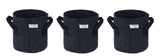 400 GSM Geotextile Fabric Growbags- Dark Grey, Pack of 3 - Utkarsh Agrochem Pvt ltd. 