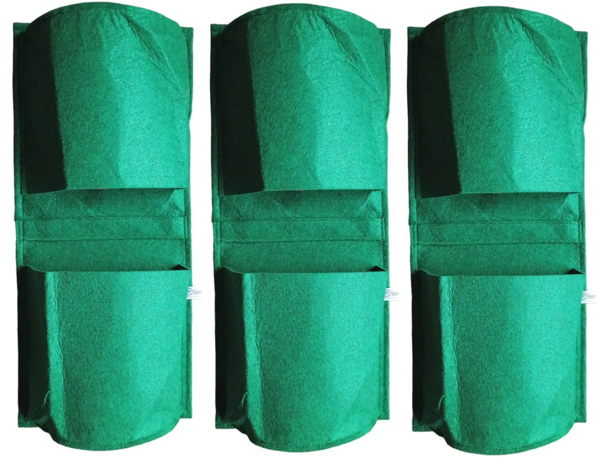 400 GSM Double-Side Balcony Geo Fabric Pocket Growbags - Utkarsh Agrochem Pvt ltd. 