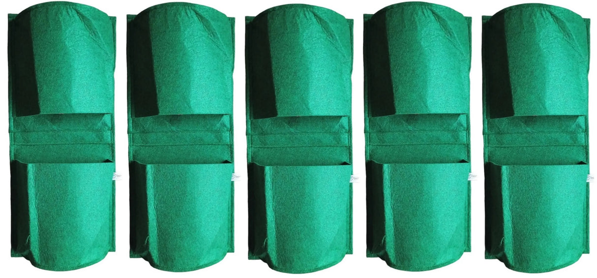 400 GSM Double-Side Balcony Geo Fabric Pocket Growbags - Utkarsh Agrochem Pvt ltd. 