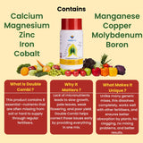 Double Combi - EDTA Chelated Mix - Calcium, Magnesium, Iron, Zinc, Boron, Copper, Cobalt, Manganese, Molybdenum (100 % Water Soluble Chemical for Foliar Spray) - Utkarsh Agrochem Pvt ltd. 