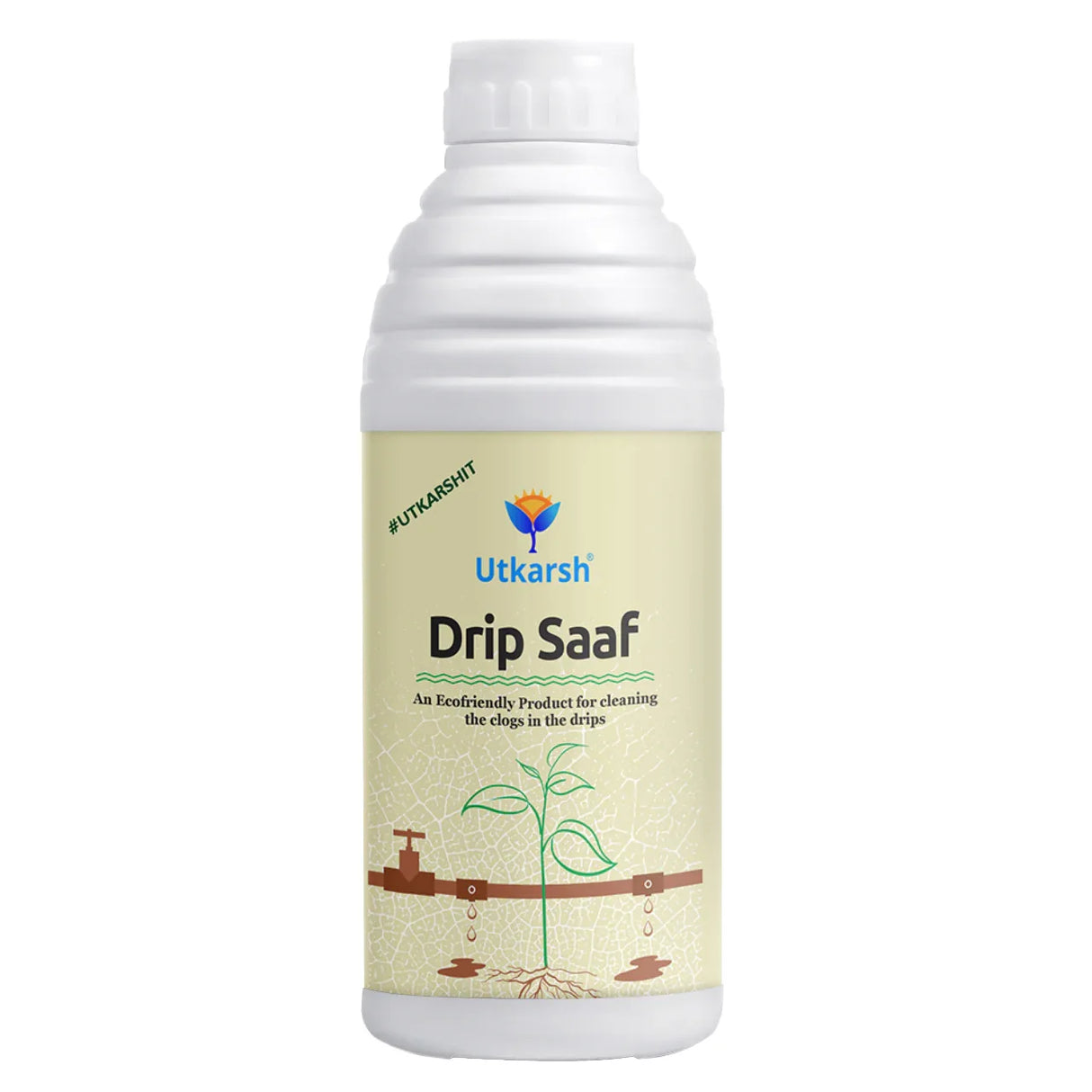 Drip Saaf (Eco-Friendly Product for Cleaning Drip System | Biodegrades Organic Stuffs in the Drips) - Utkarsh Agrochem Pvt ltd. 