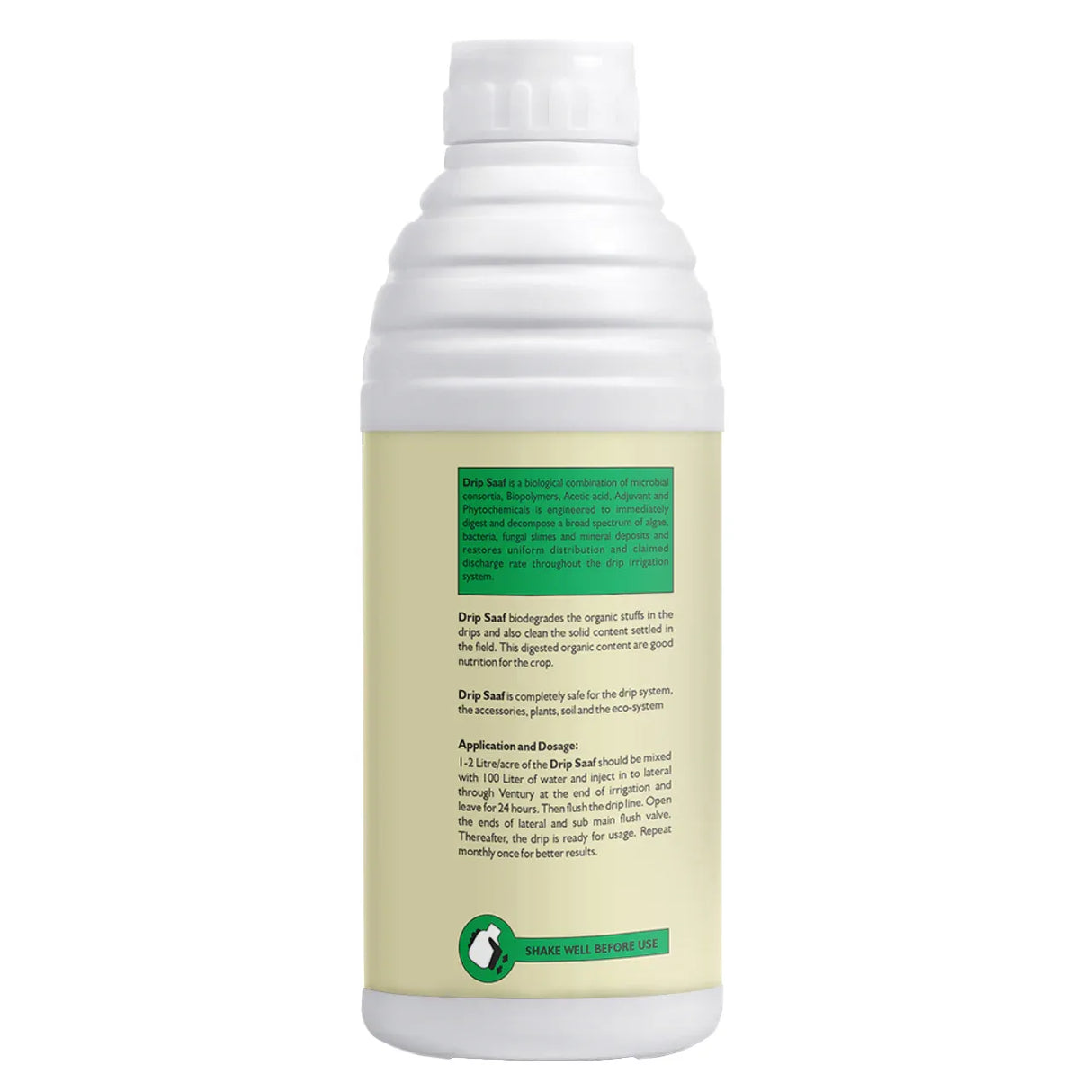 Drip Saaf (Eco-Friendly Product for Cleaning Drip System | Biodegrades Organic Stuffs in the Drips) - Utkarsh Agrochem Pvt ltd. 
