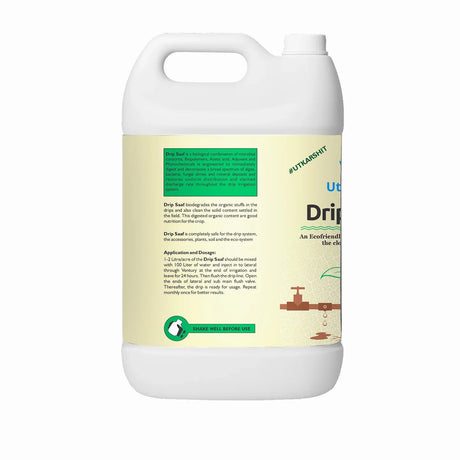 Drip Saaf (Eco-Friendly Product for Cleaning Drip System | Biodegrades Organic Stuffs in the Drips) - 20 Liter - Utkarsh Agrochem Pvt ltd. 
