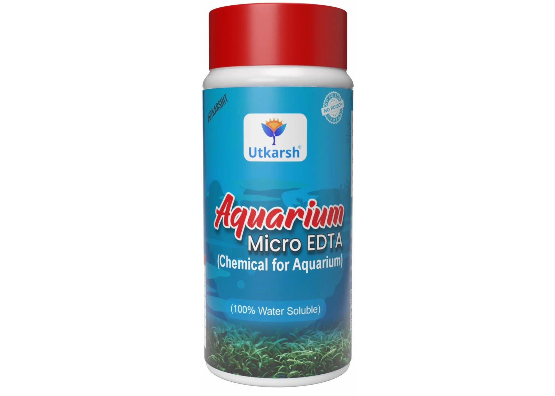 Aquarium EDTA Micro (CSMB) Mix (EDTA Chelated 100% Water Soluble Aquarium Chemical), Provides Robust Growth to Aquarium Plants, Enhances Nutrient Uptake, Safe & Non-toxic - Utkarsh Agrochem Pvt ltd. 