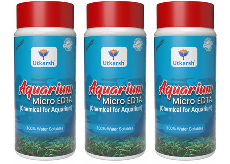 Aquarium EDTA Micro (CSMB) Mix (EDTA Chelated 100% Water Soluble Aquarium Chemical), Provides Robust Growth to Aquarium Plants, Enhances Nutrient Uptake, Safe & Non-toxic - Utkarsh Agrochem Pvt ltd. 