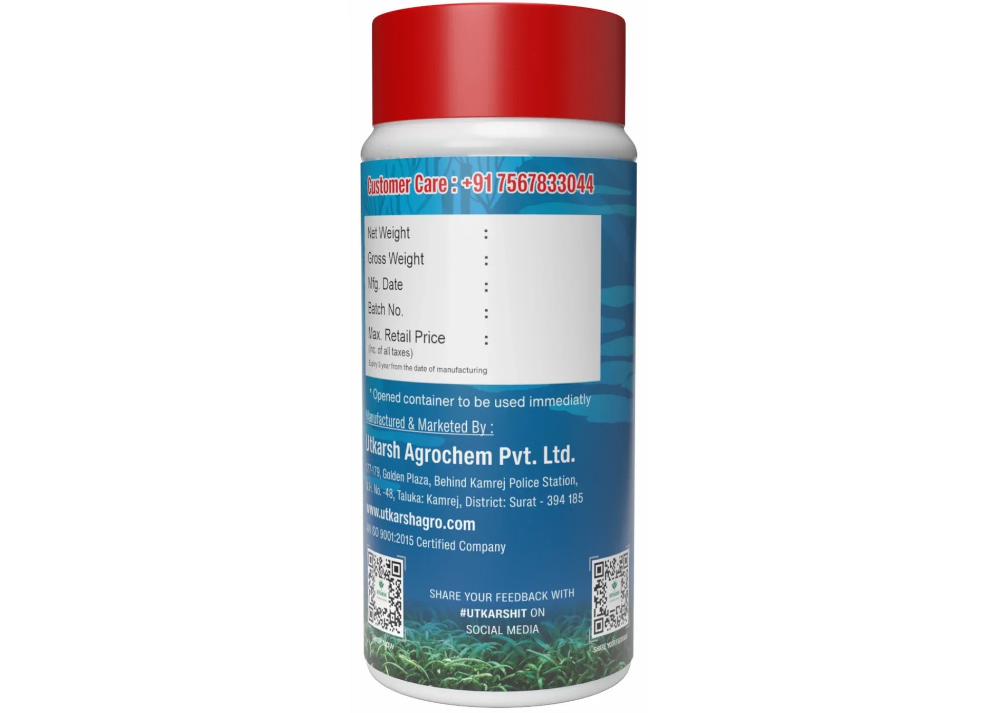 Aquarium EDTA Micro (CSMB) Mix (EDTA Chelated 100% Water Soluble Aquarium Chemical), Provides Robust Growth to Aquarium Plants, Enhances Nutrient Uptake, Safe & Non-toxic - Utkarsh Agrochem Pvt ltd. 