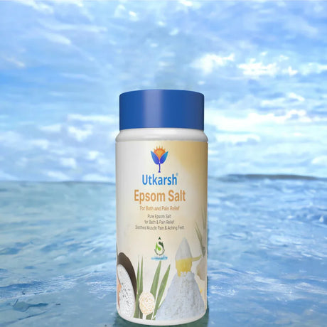 Epsom Salt For Bath and Pain Relief (Natural & Pure Epsom Salt for bath & Pain Relief Soothes Muscle Pain & Aching Feet) - Utkarsh Agrochem Pvt ltd. 
