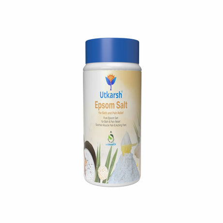 Epsom Salt For Bath and Pain Relief (Natural & Pure Epsom Salt for bath & Pain Relief Soothes Muscle Pain & Aching Feet) - Utkarsh Agrochem Pvt ltd. 