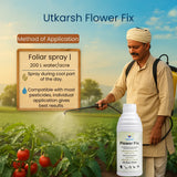 Flower Fix (Alpha Naphthyl Acetic Acid 4.5% SL) | Plant Growth Regulator - Utkarsh Agrochem Pvt ltd. 