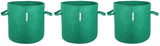 400 GSM Geotextile Fabric Growbags- Green, Pack of 3 - Utkarsh Agrochem Pvt ltd. 