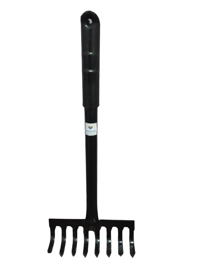 Garden Rake with 8 Teeth- 1 Pc - Utkarsh Agrochem Pvt ltd. 